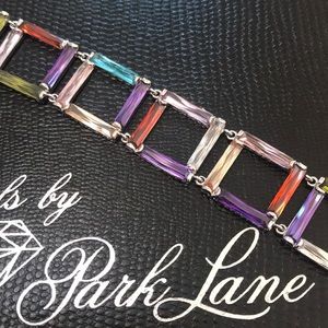 PARK LANE MULTICOLORED GENUINE CZ BRACELET